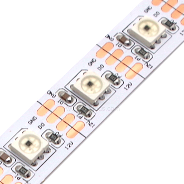 DMX512 RGB DC12V 300LEDs Individually Addressable Programmable Flex LED Strip Lights, 16.4feet/roll DMX512 RGB DC12V 300LEDs Individually Addressable Programmable Flex LED Strip Lights, 16.4feet/roll